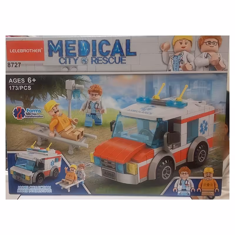 لگو 173 قطعه طرح امبولانس