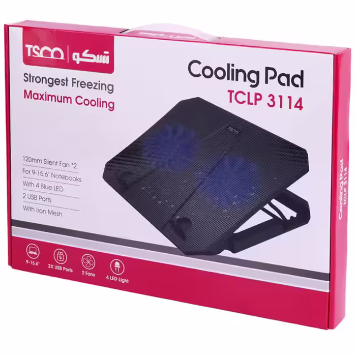 پایه خنک کننده لپ تاپ تسکو مدل TCLP 3114