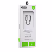 کابل تبدیل لایتنینگ به AUX کازا مدل K1 طول 10 سانتی متر
