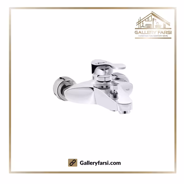 شیر حمام شودر مدل لرد کروم