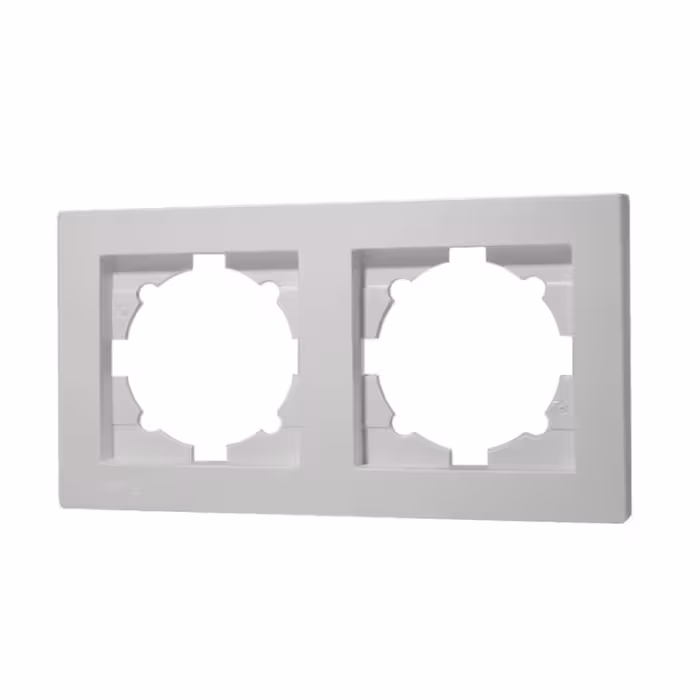 کادر پلاستیکی دو خانه نستک سری evidente مدل FR2ED00X02