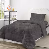 روتختی ترک طرح پتینه طوسی تیره یک نفره سه تکه