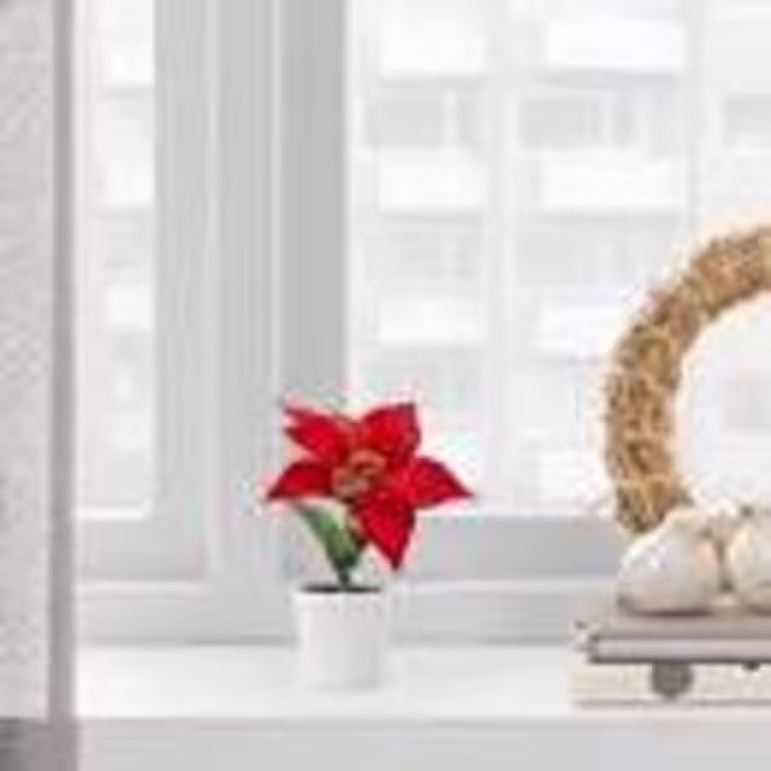 گلدان به همراه گل مصنوعی ایکیا مدل FEJKA کد 50522851
