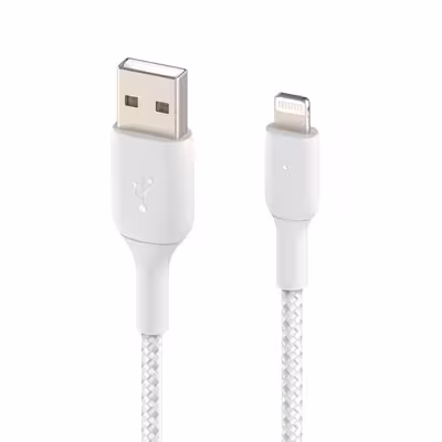 کابل تبدیل USB به لایتنینگ بلکین مدل CAA002bt1MWH  طول 1 متر