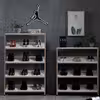 چراغ دیواری نئون دیزاین طرح Jordan-BL_WHT