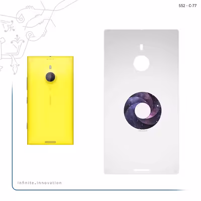 برچسب پوششی ماهوت مدل Minimal Universe Lens مناسب برای گوشی موبایل نوکیا Lumia 1520