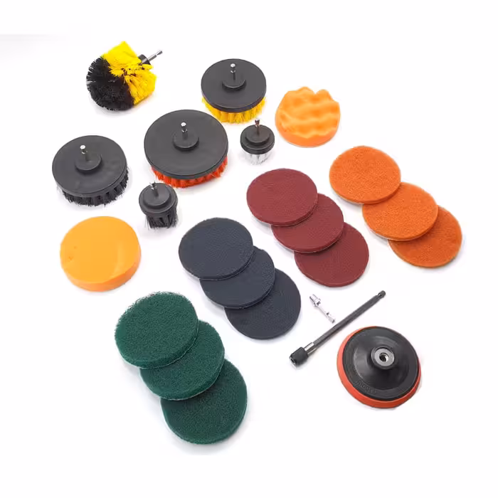پد پولیش و نظافت خودرو مدل 22PS مجموعه 22 عددی