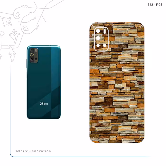 برچسب پوششی ماهوت مدل brickwall مناسب برای گوشی موبایل جی پلاس Z10