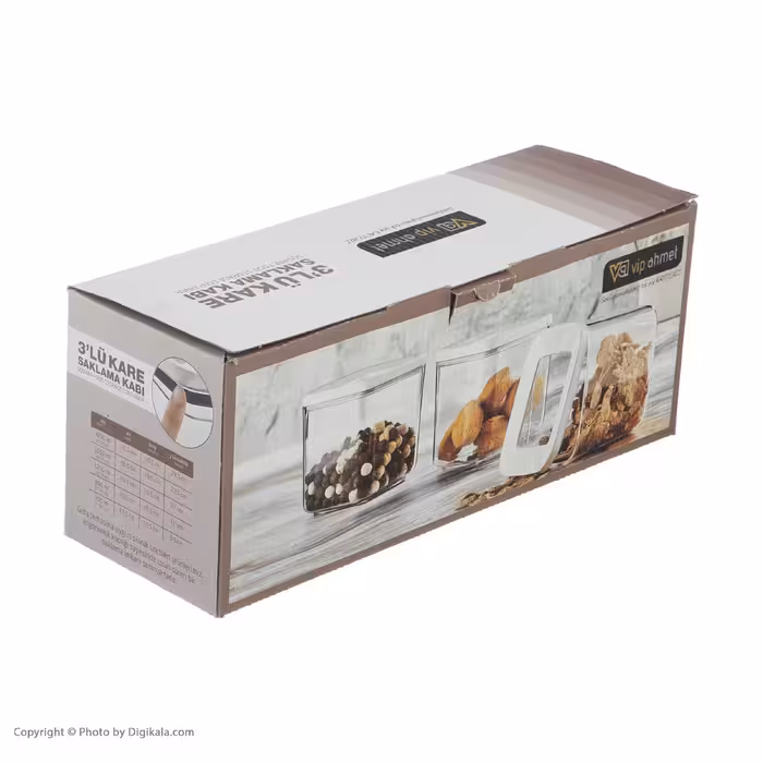 بانکه وی آی پی احمت مدل VP-703بسته 3 عددی