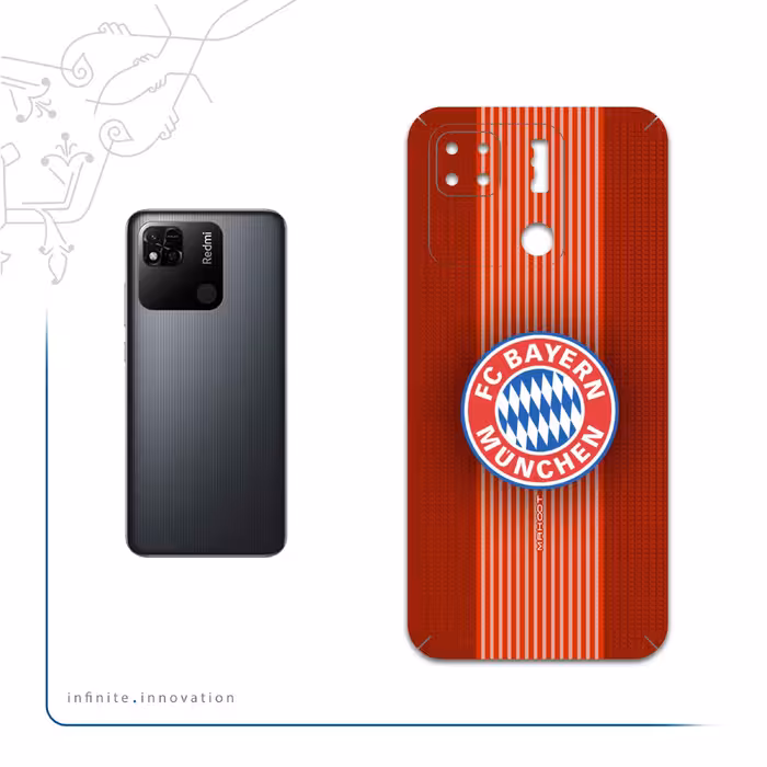 برچسب پوششی ماهوت مدل Bayern-Munchen مناسب برای گوشی موبایل شیائومی Redmi 10A