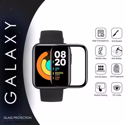 محافظ صفحه نمایش گلکسی مدل PMMA-01 مناسب برای ساعت هوشمند شیائومی Mi Watch Lite