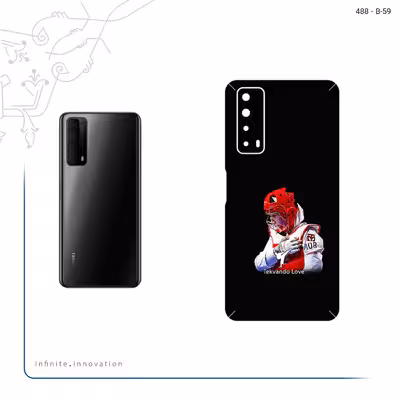 برچسب پوششی ماهوت مدل Tekvando مناسب برای گوشی موبایل هوآوی Y7a