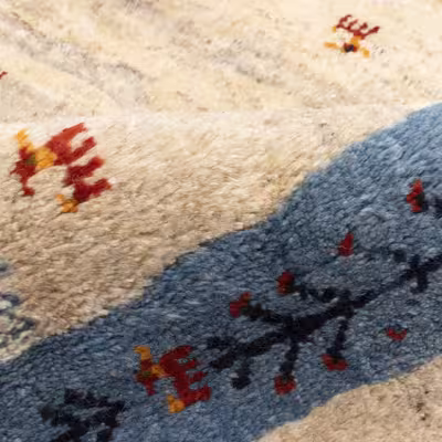 گبه دستباف یک متری سی پرشیا کد 122458