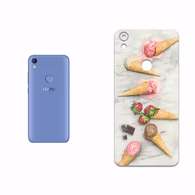 برچسب پوششی ماهوت مدل Funnel ice cream مناسب برای گوشی موبایل تکنو Camon CM