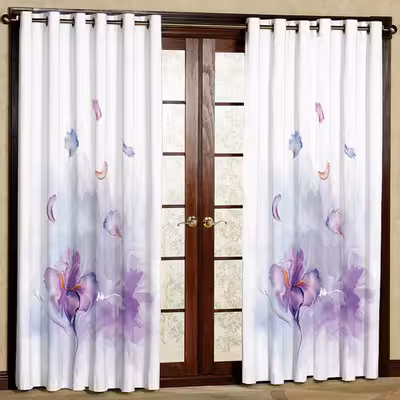 پرده مدل پانچی کد 6038 ابعاد 280x140 سانتی متر