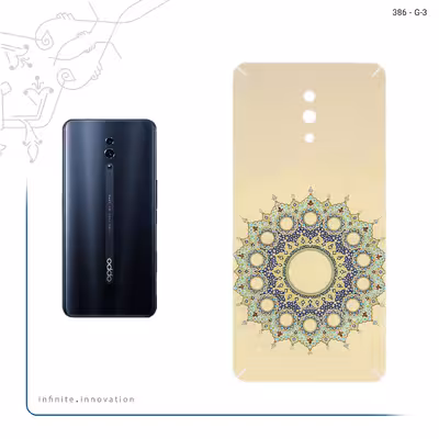 برچسب پوششی ماهوت مدل Art of Illumination 2 مناسب برای گوشی موبایل اپو Reno