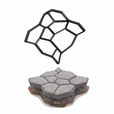 قالب سنگ فرش مدل pathmaker 8 بسته هشت عددي