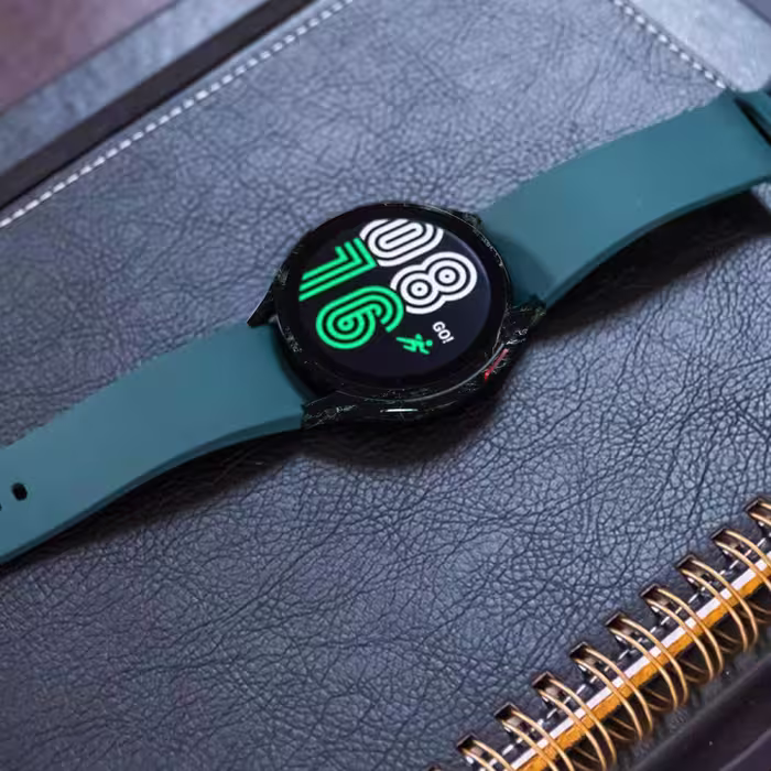برچسب ماهوت طرح Graphite Green Marble مناسب برای ساعت هوشمند سامسونگ Watch4 40mm