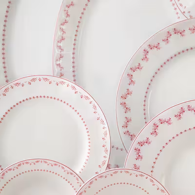  سرویس غذاخوری 29 پارچه چینی زرین ایران مدل نئوکلاسیک فرانسیس درجه عالی