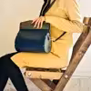 کیف رودوشی چرم و چوب مدل توجا