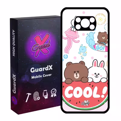 کاور گارد ایکس طرح Cool مدل Glass10071 مناسب برای گوشی موبایل شیائومی Poco X3 Pro
