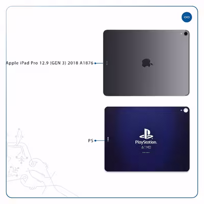 برچسب پوششی ماهوت مدل PS مناسب برای تبلت اپل iPad Pro 12.9 (GEN 3) 2018 A1876