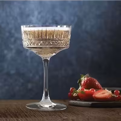 بستنی خوری ساغر شاپ مدل پایه بلند الیسا مجموعه 6 عددی