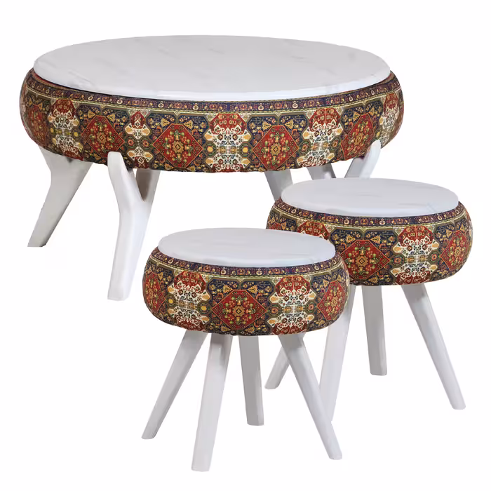 میز پذیرایی مدل AK-60 مجموعه 3 عددی