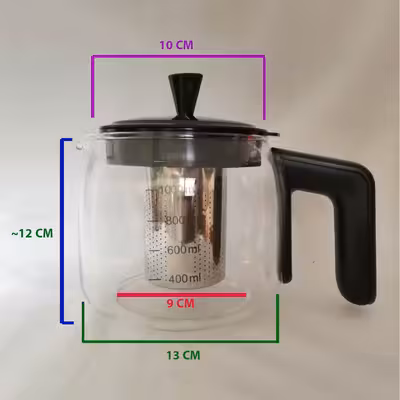 قوری مدل فلری کد 1000ML