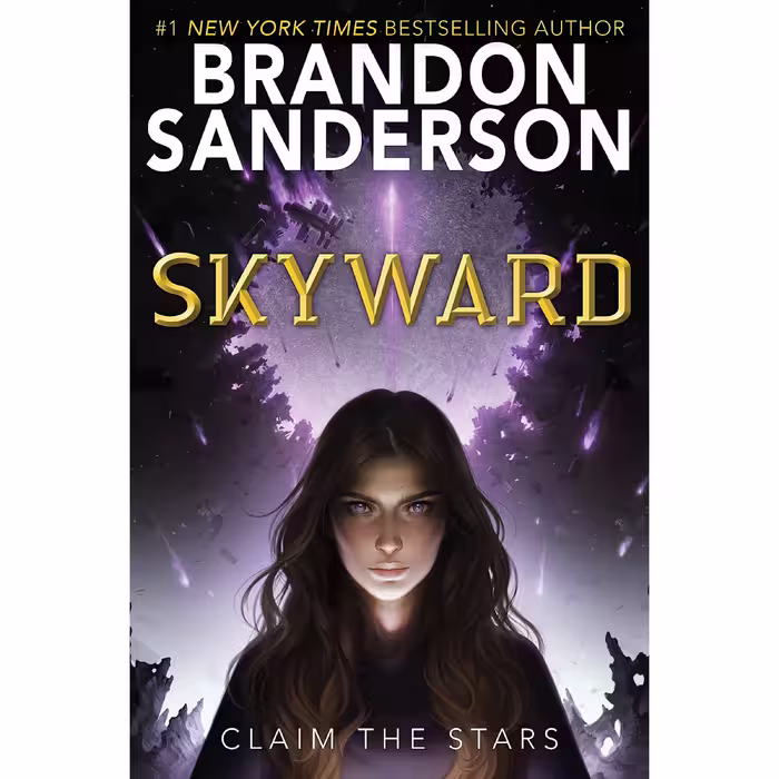 کتاب Skyward  اثر Brandon Sanderson انتشارات Delacorte Press