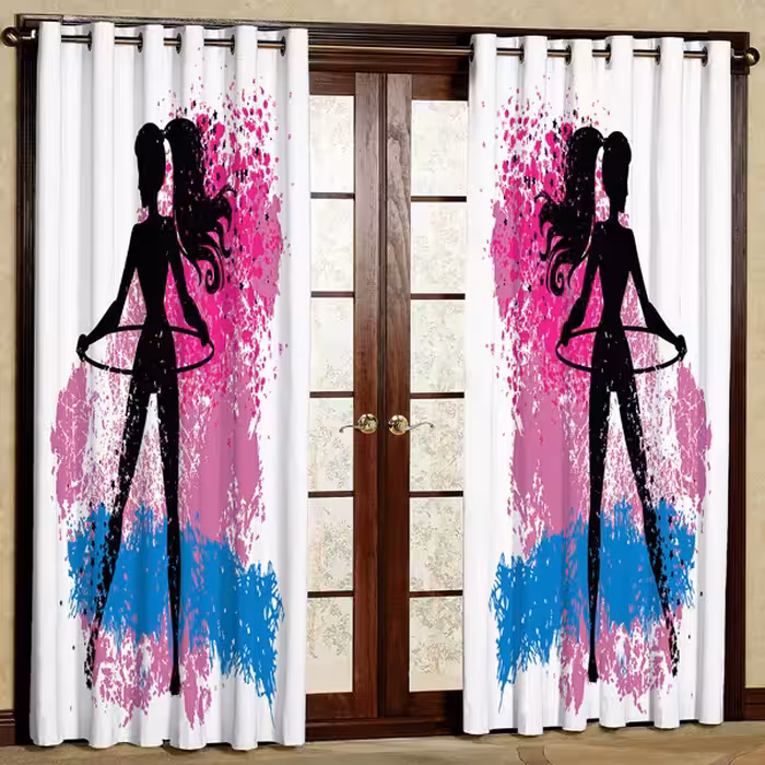 پرده کد 6724 سایز 280x140 سانت متر