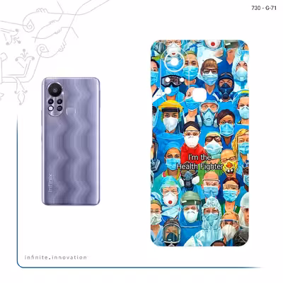 برچسب پوششی ماهوت مدل Nurse مناسب برای گوشی موبایل اینفینیکس Hot 11s