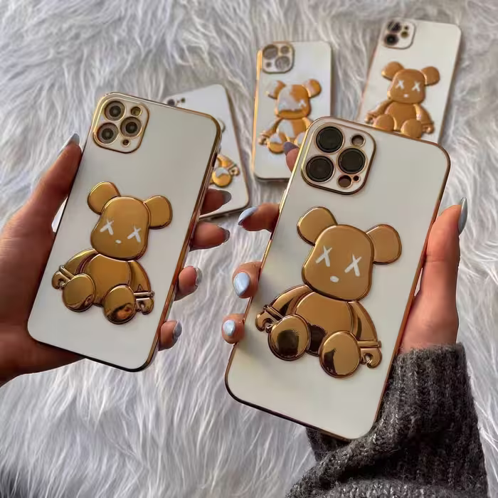 کاور مدل مای کیس خرسی مناسب برای گوشی موبایل اپل iphone 13 pro max