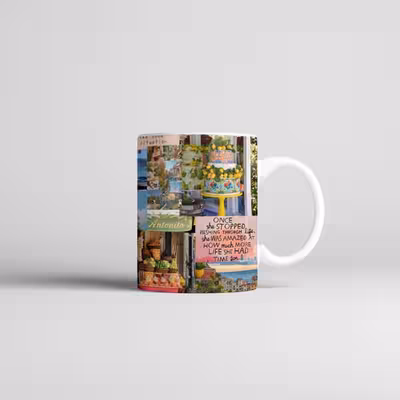 ماگ طرح مناظر دیدنی و تابستان 