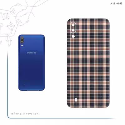 برچسب پوششی ماهوت مدل Fabric Texture 5 مناسب برای گوشی موبایل سامسونگ Galaxy M10