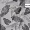 ملحفه مدل برگی یک نفره سایز 140×200سانتیمتر