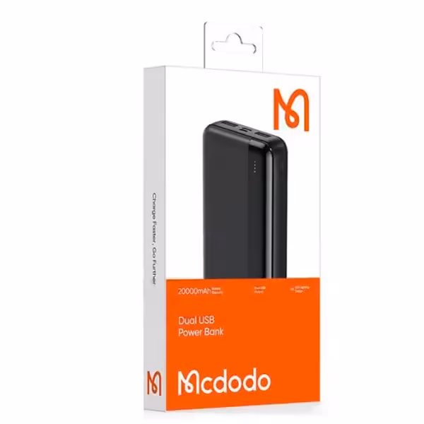 پاوربانک مک دودو مدل MC-1370 ظرفیت 20000 میلی آمپر ساعت