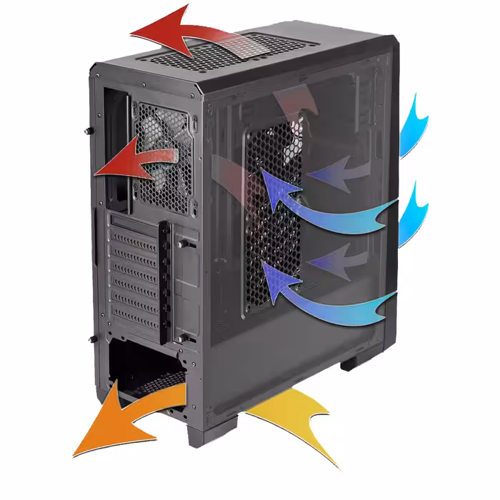 کامپیوتر دسکتاپ راگنو مدل -CORE i3 9th-16GB-120SSD-VGA 2G-A