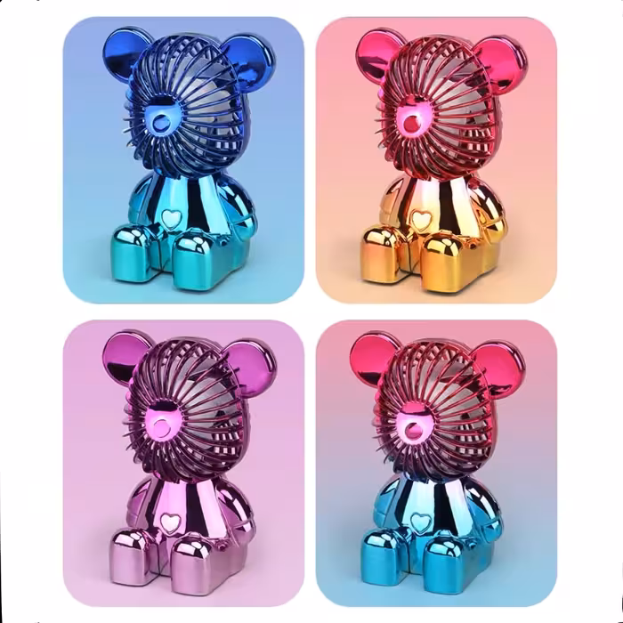 پنکه شارژی مدل فانتزی