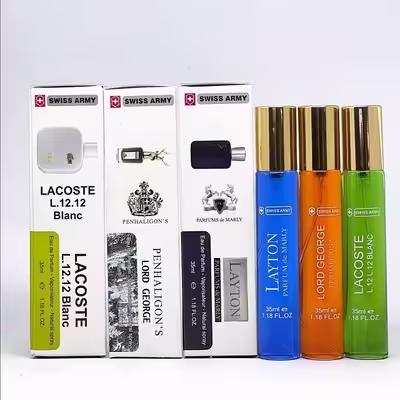 عطر جیبی مردانه سوئیس آرمی مدل s10 حجم 35 میلی لیتر مجموعه 3 عددی