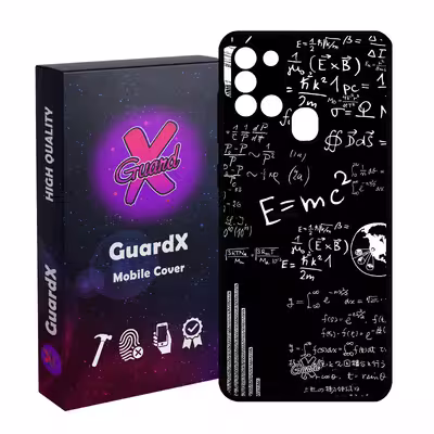 کاور گارد ایکس طرح فیزیک مدل Glass10516 مناسب برای گوشی موبایل سامسونگ Galaxy A21s