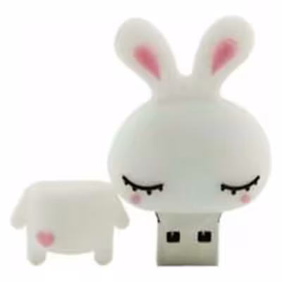 فلش مموری طرح خرگوش ایستاده مدل Ul-rabbit01 ظرفیت 32 گیگابایت