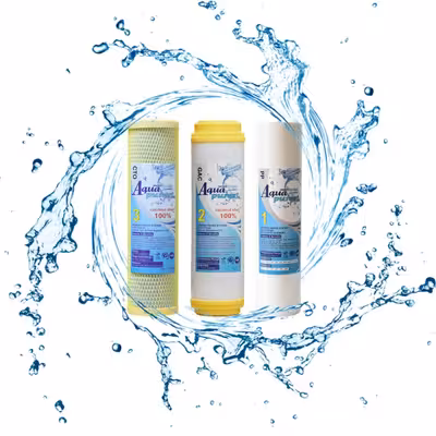 فیلتر دستگاه تصفیه آب آکوا پیورست مدل GOLDEN- PRO TW04 مجموعه 4 عددی