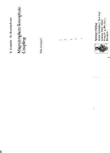 خرید و دانلود نسخه کامل کتاب Magnetosphere-Ionosphere Coupling