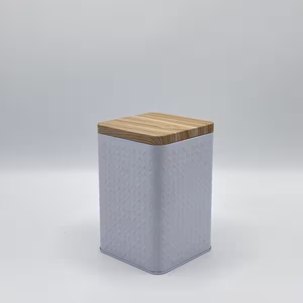 باکس فلزی - طرح تك رنگ مربع