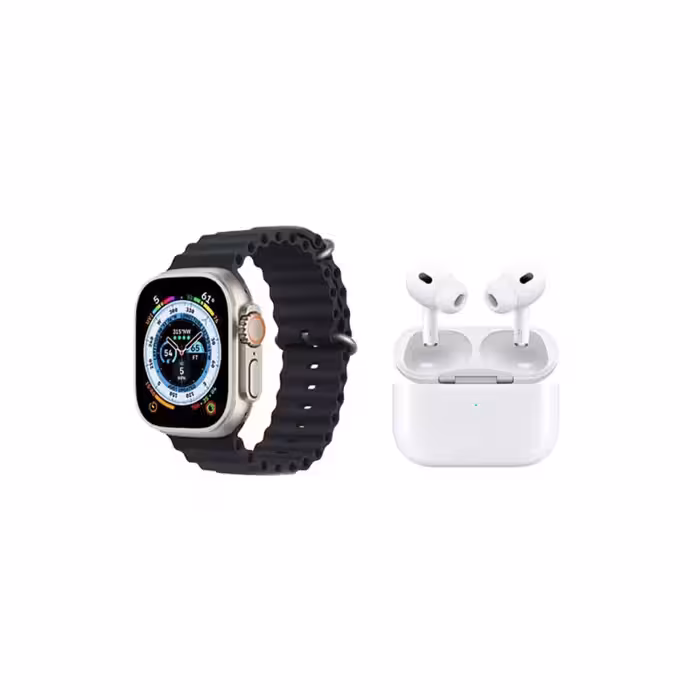 پک ساعت هوشمند و هدفون بی سیم هاینو تکو مدل GP8