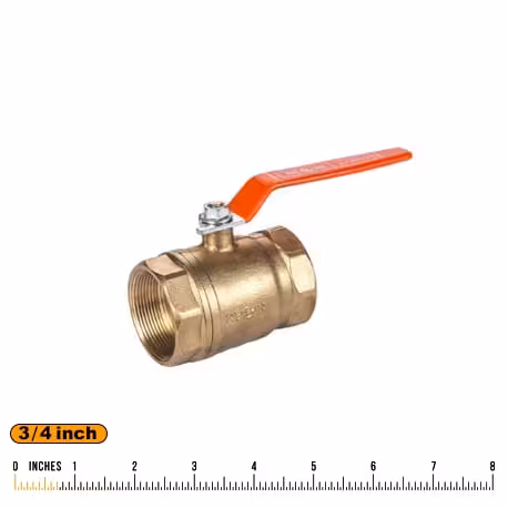 شیر گازی نگین سایز 3/4 اینچ