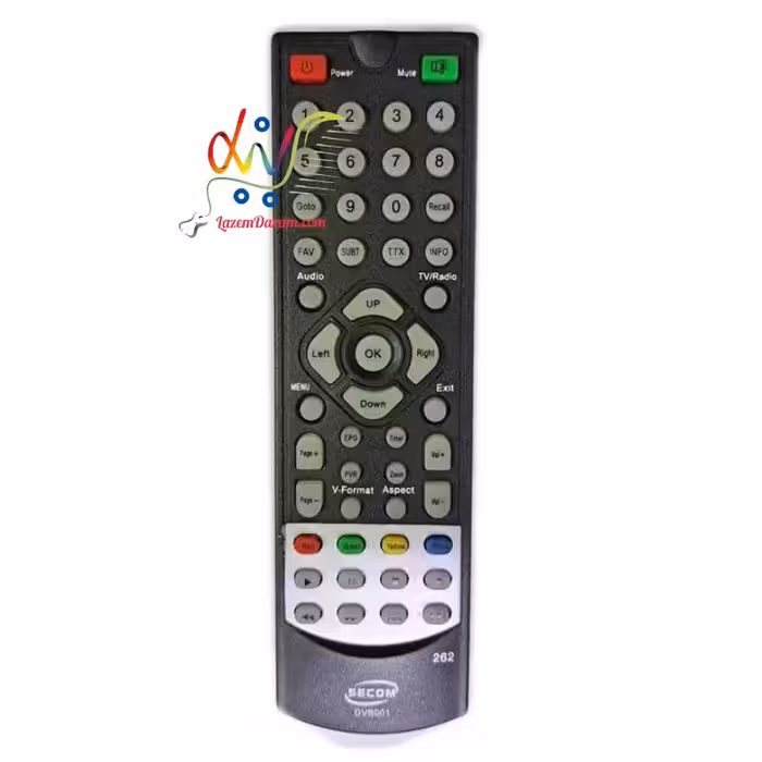 کنترل گیرنده دیجیتال سکام DVB001