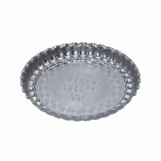 سینی استیل گرد مدل کنگره متوسط کد 45