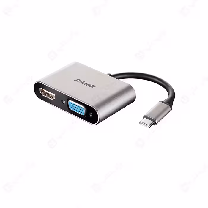 مبدل USB-C به VGA/HDMI دی-لینک مدل DUB-V210